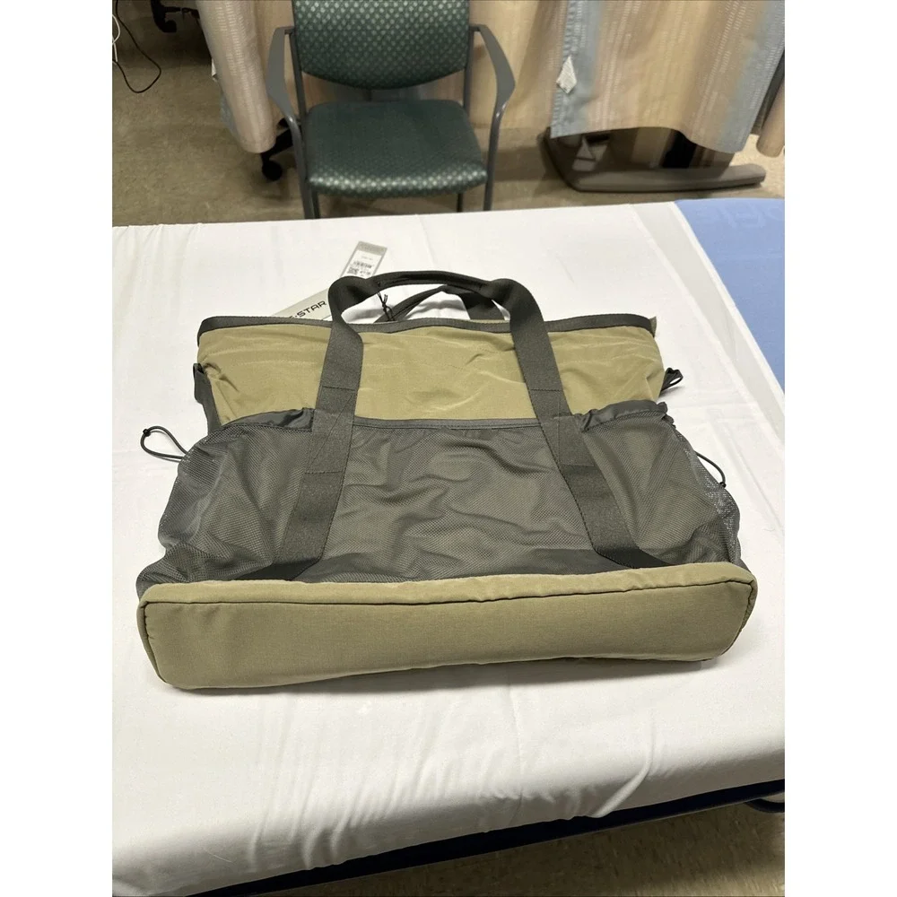 G-STAR RAW Lightweight Ripstop Mega Tote Bag Ensis Green Travel School‎ Workwear